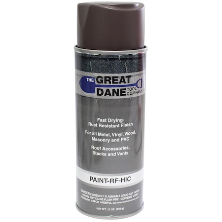 The Brush Man Roofing Spray Paint, Hickory, 12 PK PAINT-RF-HIC